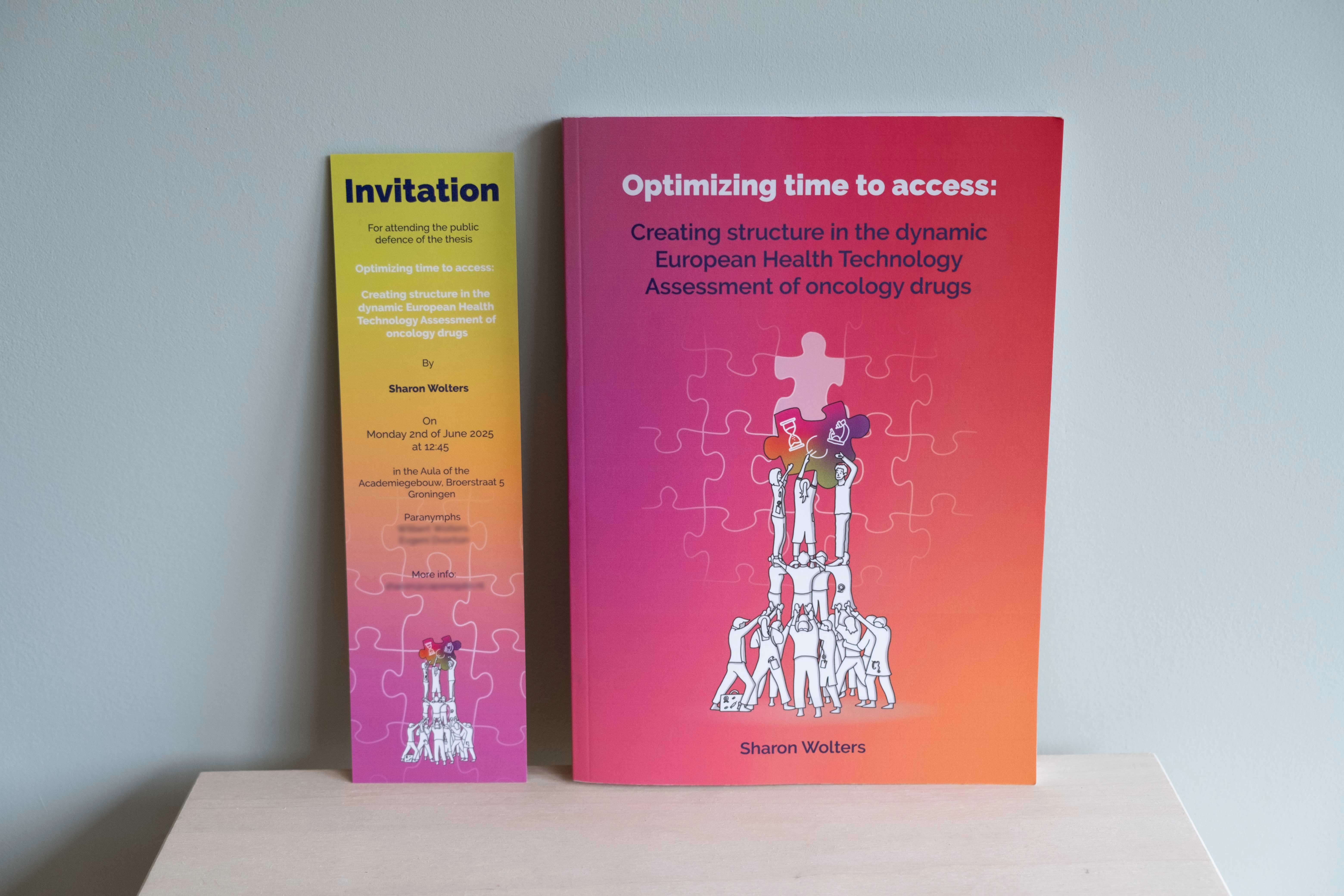 photo of illustrations on a thesis book